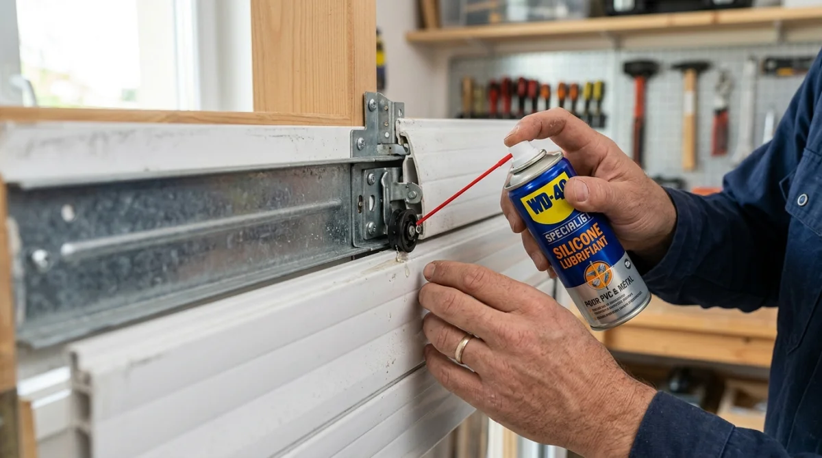 quel lubrifiant pour volet roulant pvc