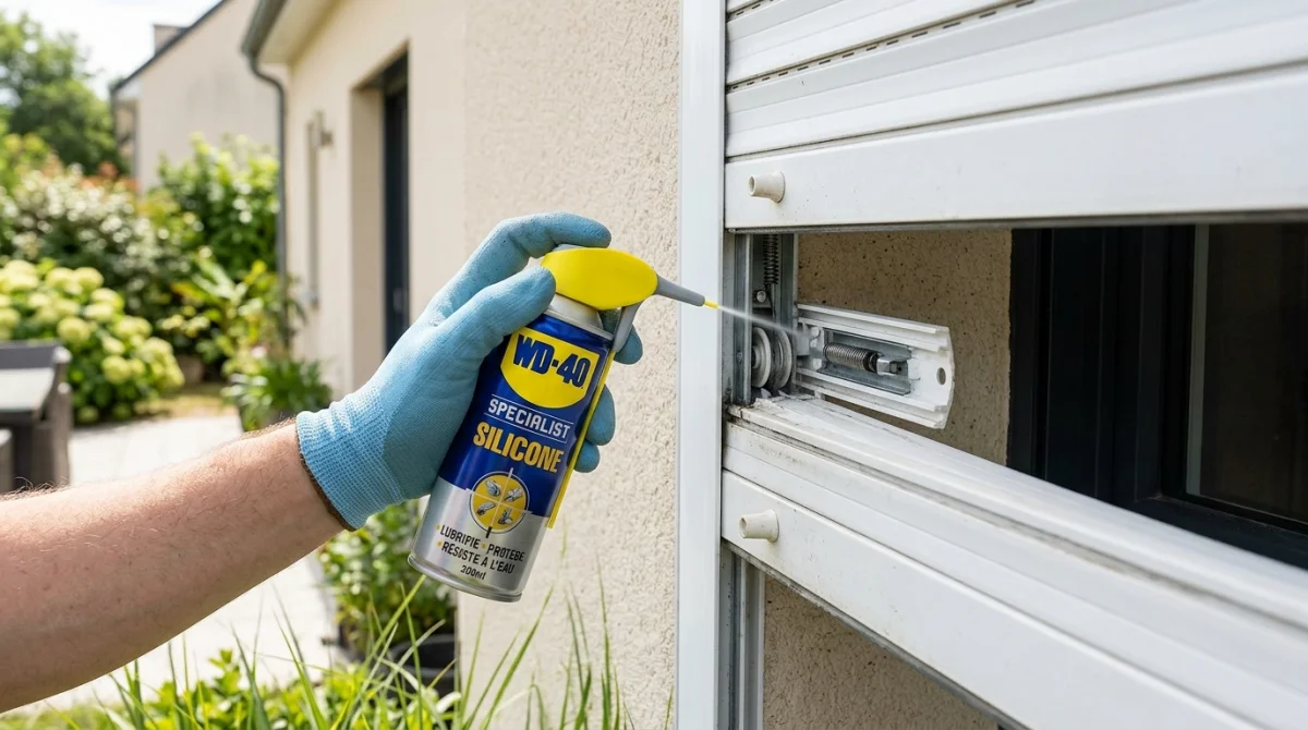 quel lubrifiant pour volet roulant pvc