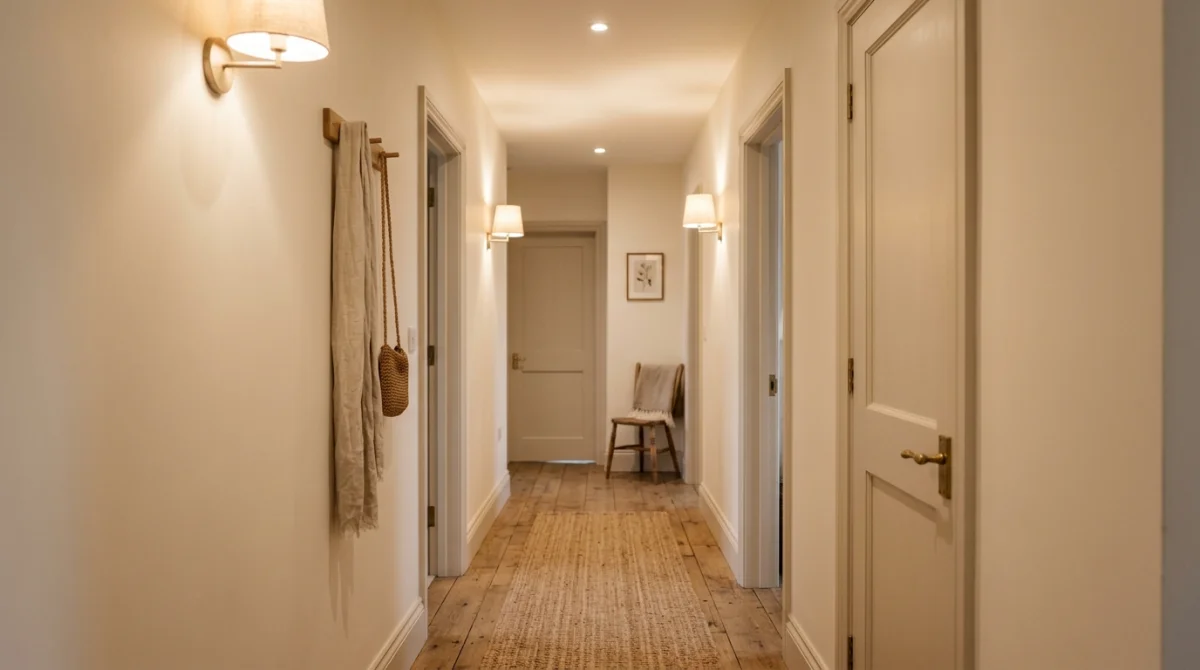 Quelle couleur choisir pour un couloir sans fenêtre afin de le rendre plus lumineux