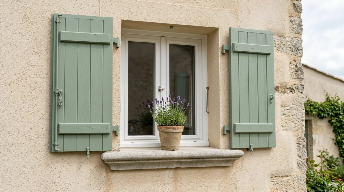 Quelle couleur choisir pour un appui de fenêtre selon la façade et les volets
