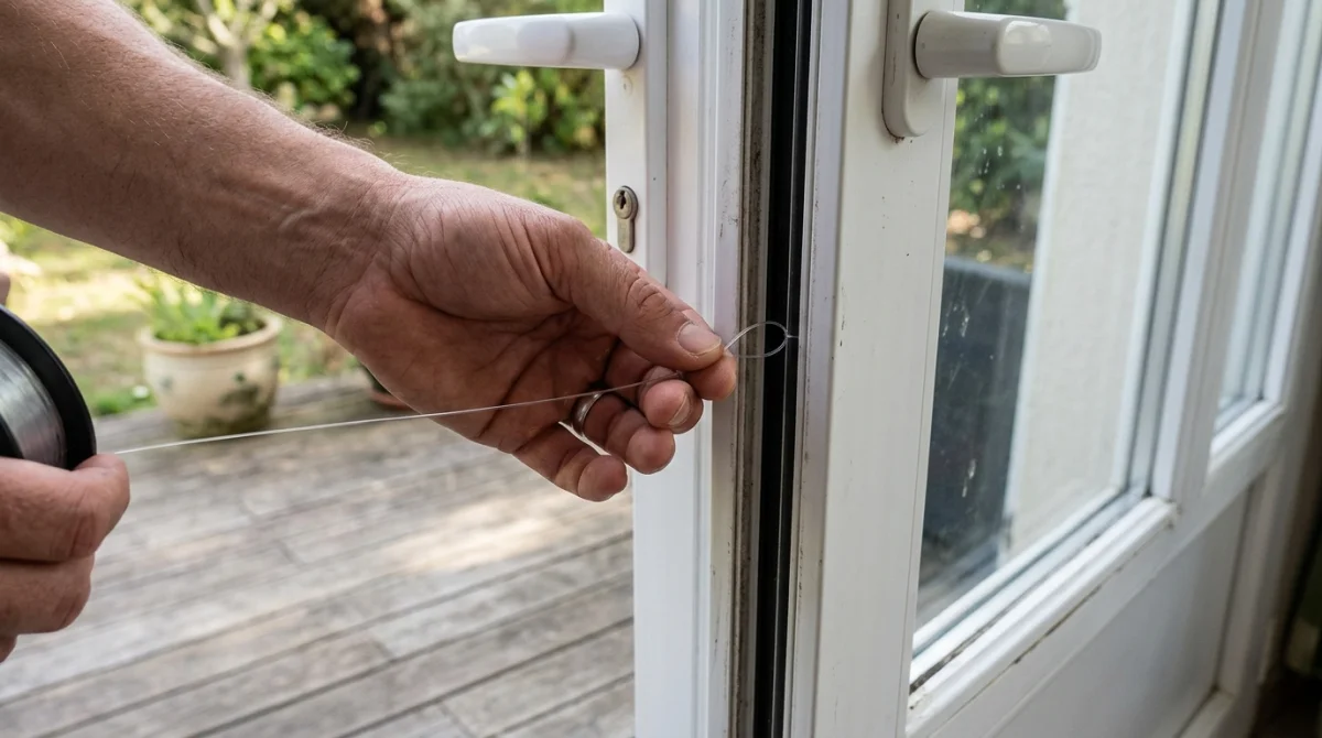 Comment fermer une porte-fenêtre de l'extérieur sans poignée, les solutions simples et durables