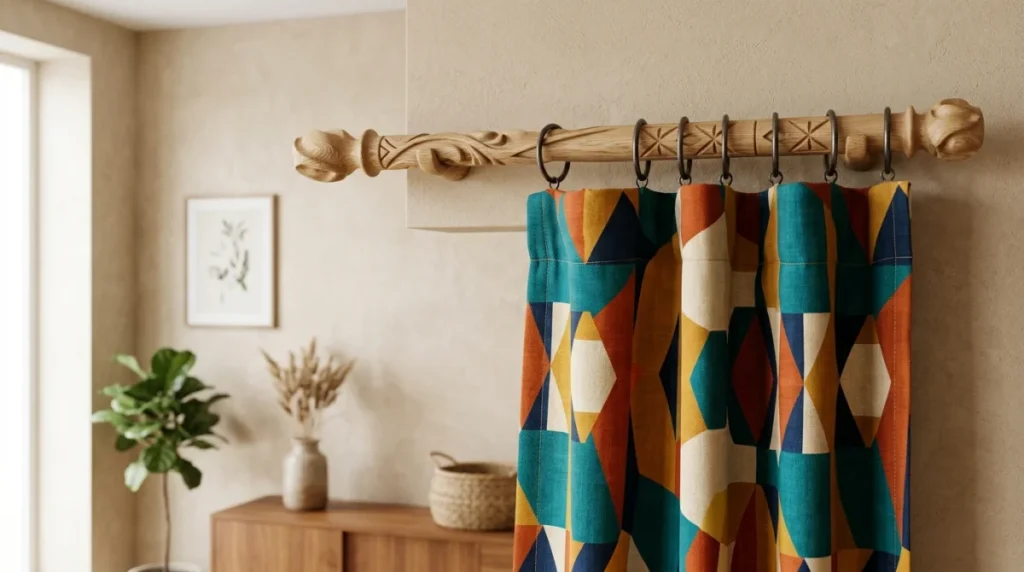 Comment poser des rideaux de façon originale