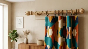 Comment poser des rideaux de façon originale
