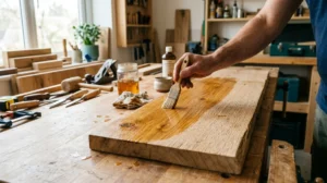 Temps de séchage de l’huile de lin sur le bois