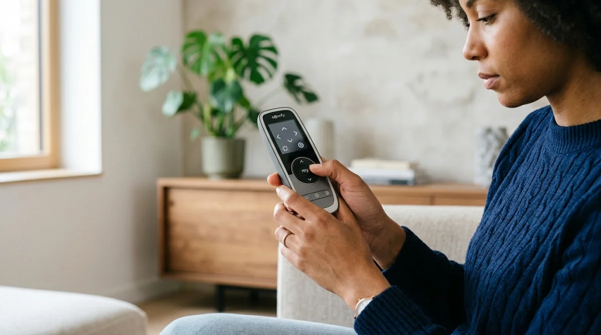 comment programmer un volet roulant somfy