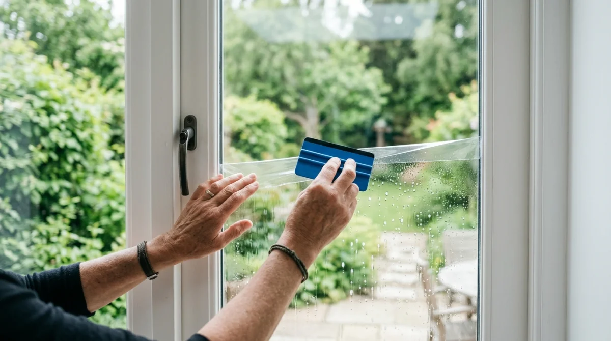 comment installer film sur fenetre