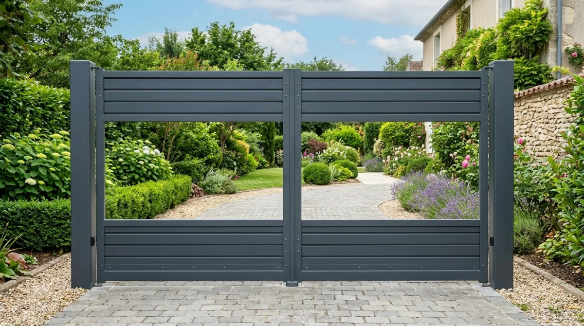 comment rallonger un portail en aluminium