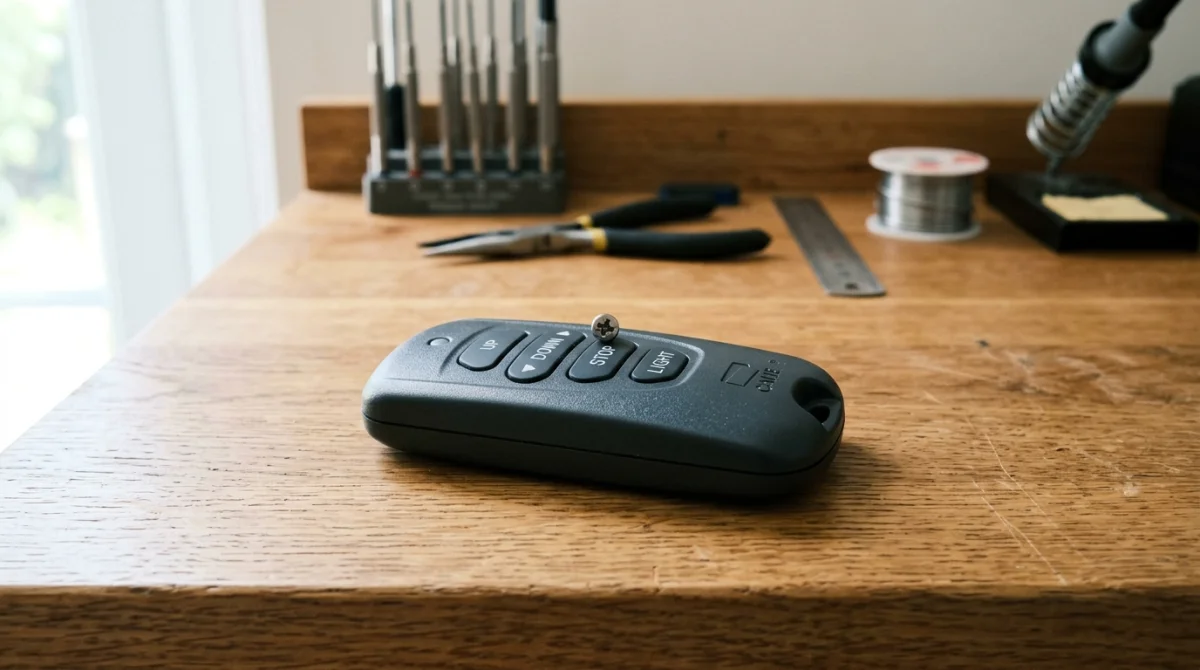 comment ouvrir une télécommande de portail