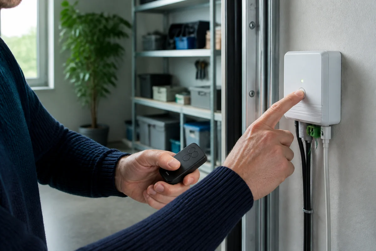 comment dupliquer une télécommande de portail