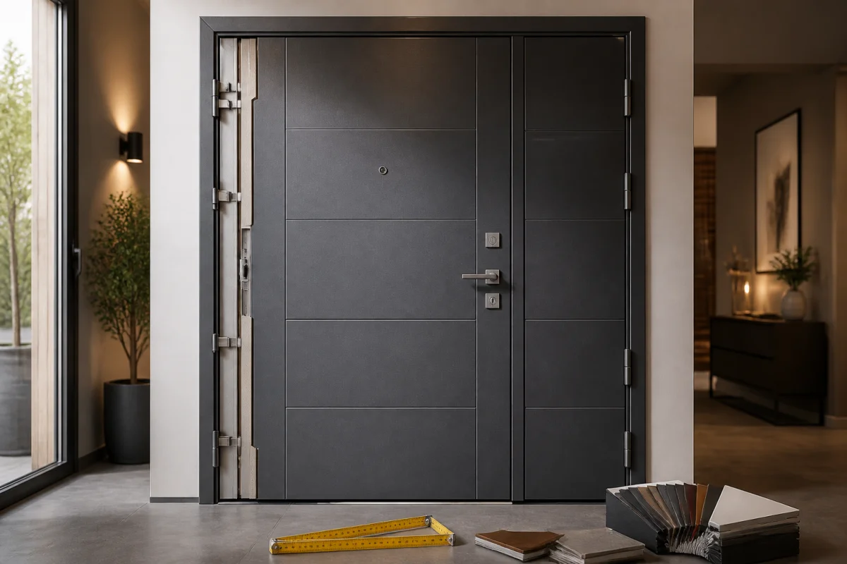 Combien coûte une porte d’entrée blindée