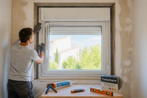 Comment poser une fenêtre avec volet roulant intégré en rénovation