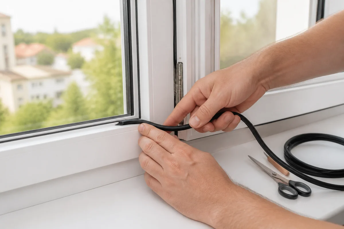 Comment changer un joint de fenêtre PVC soi-même