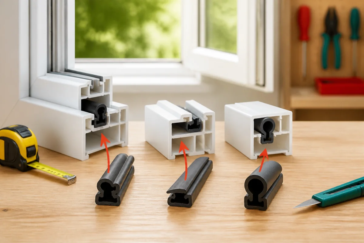 Comment changer un joint de fenêtre PVC soi-même