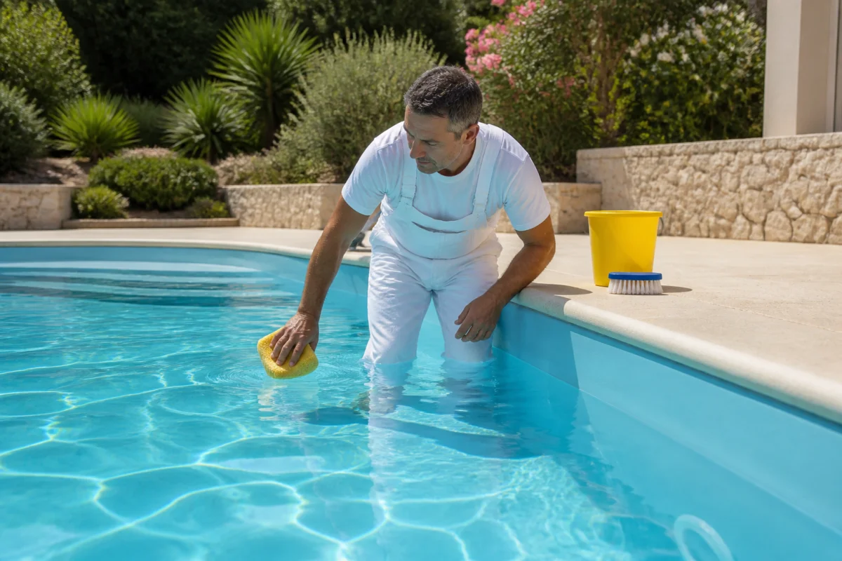 Entretenir une piscine coque polyester durablement