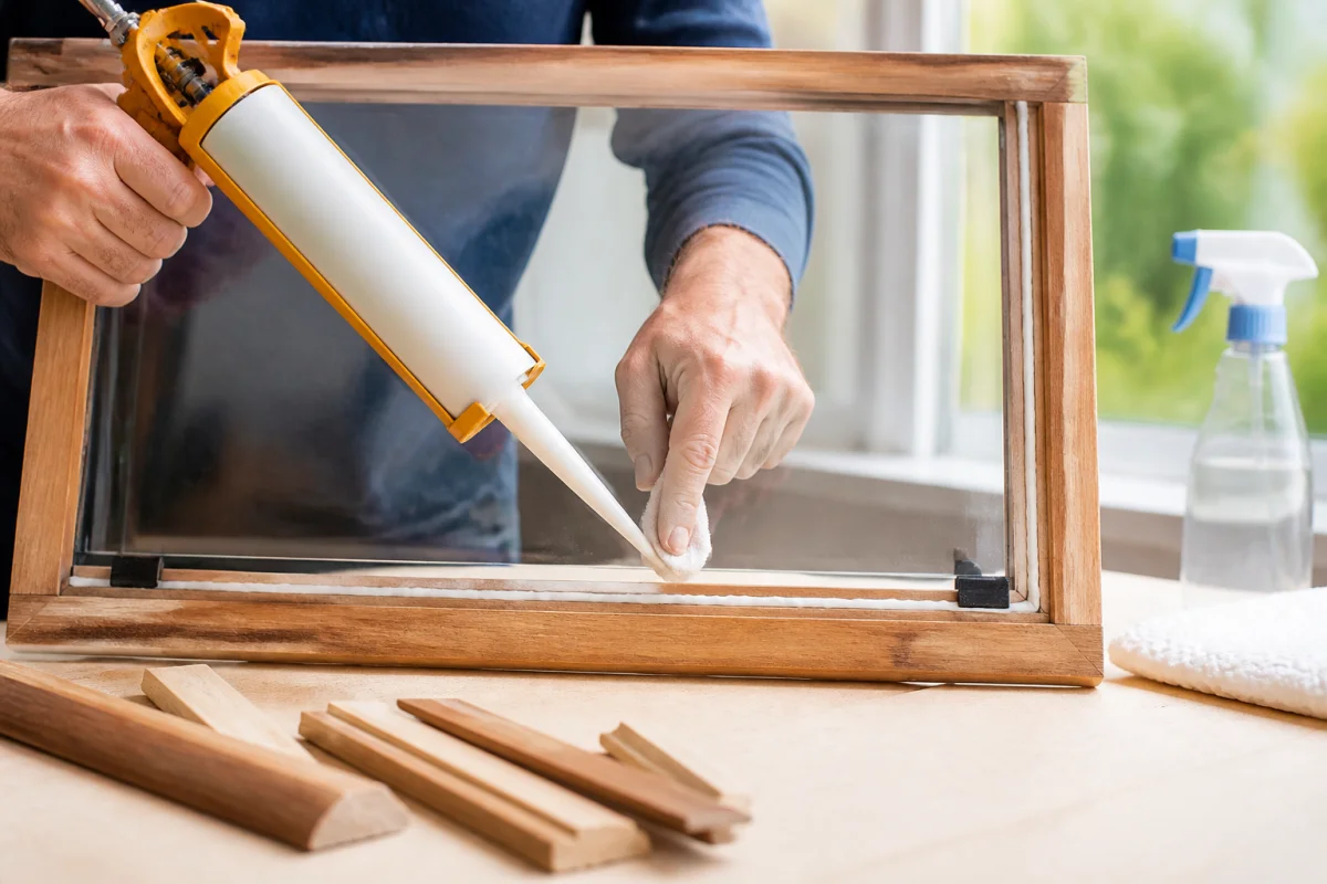 Comment enlever des joints de fenêtre qui coulent