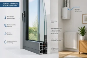 Comment enlever la condensation sur les fenêtres en aluminium durablement